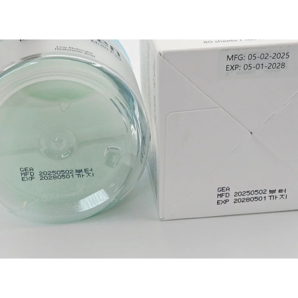 Torriden DIVE IN Multi Pad 80 Sheets Hyaluronic Acid Hydrating K-Beauty 5.41oz